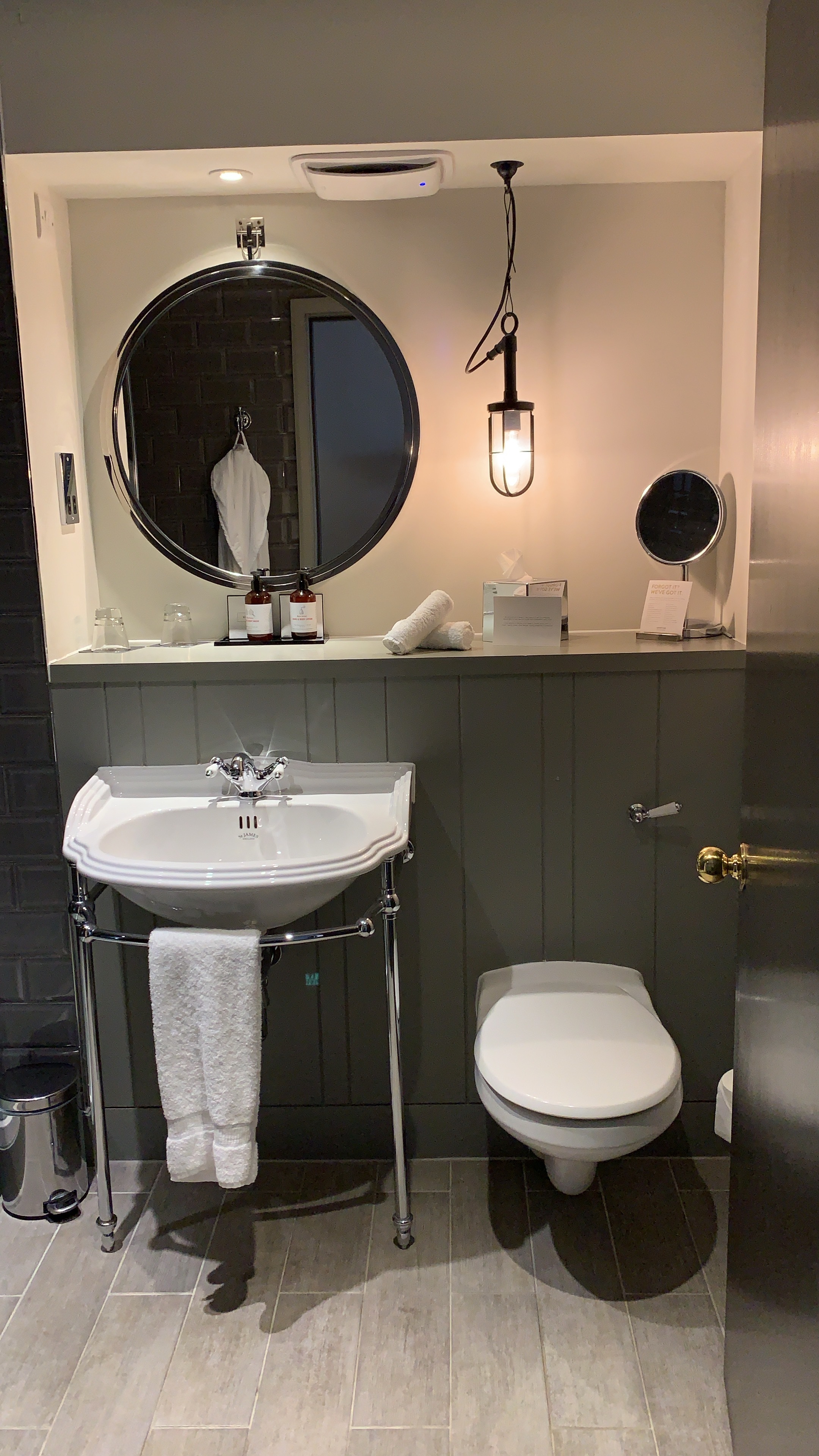 bathroom at Kimpton Charlotte Square | Where to Stay in Edinburgh